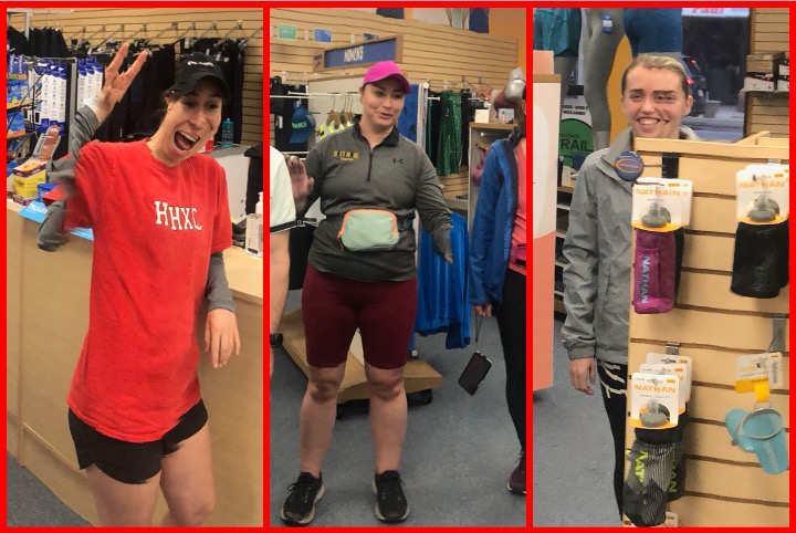 Detailed enlargements of the 3 distorted runners